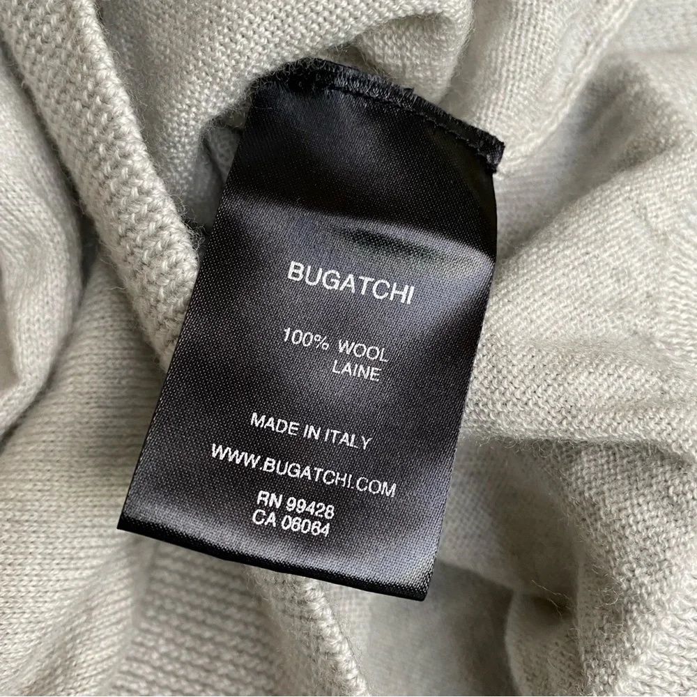 🍄 3/$30 Bugatchi Wool Sweater Made In Italy - Picture 13 of 14